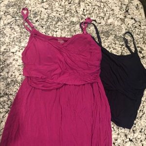 Nursing nightgowns